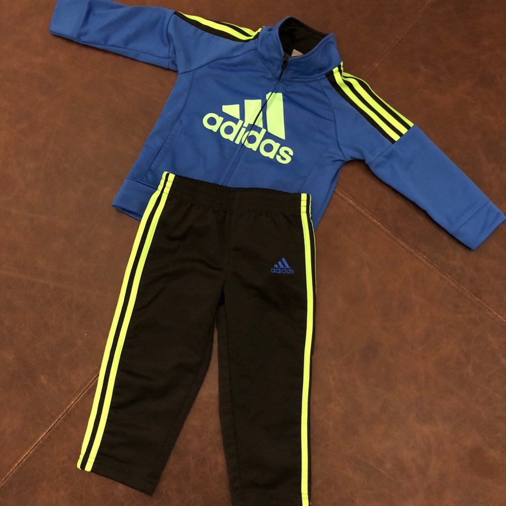 Cute Adidas Track Suit - 18 months